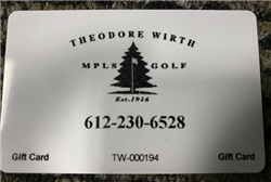Gift Card - $50 Theodore Wirth GC (Minneapolis, MN)
